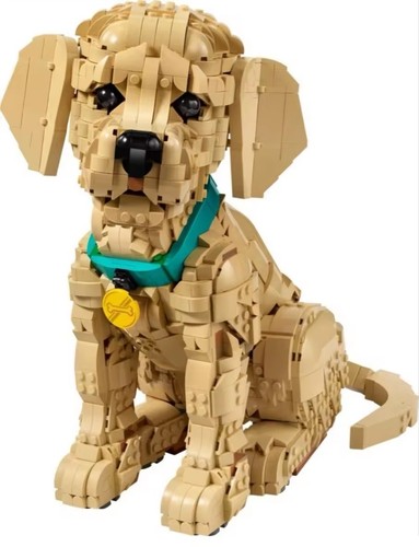 Golden retriever puppy - retriever, replica