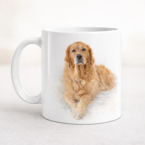 Dogs and puppies mug - puppies, gift