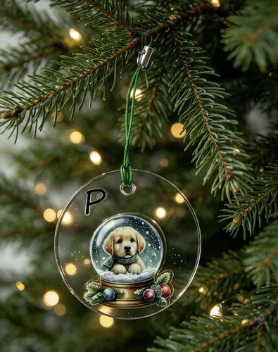 Golden retriever puppy snow - golden,