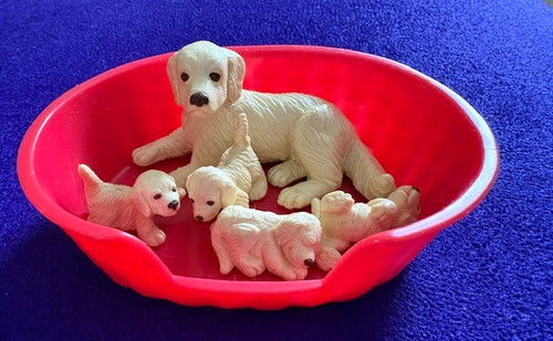 Vintage puppy pocket - puppy,