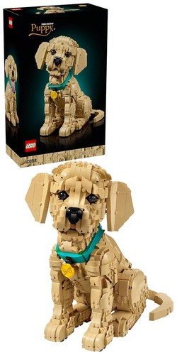 Lego icons golden retriever - icons,