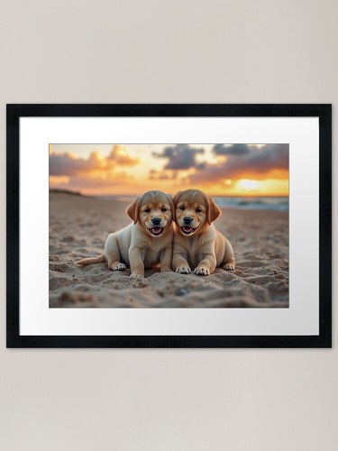 Golden retriever puppies - golden,