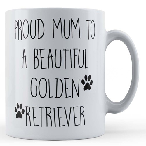 Golden retriever dog - golden, mum