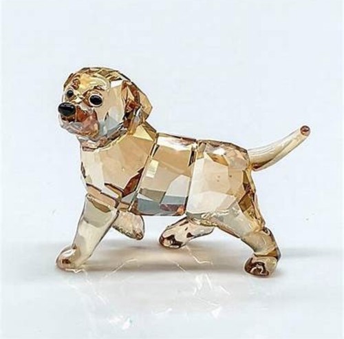 Swarovski golden retriever - swarovski,