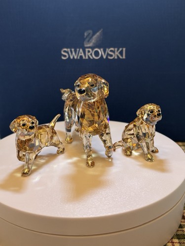 Swarovski golden retriever - swarovski,